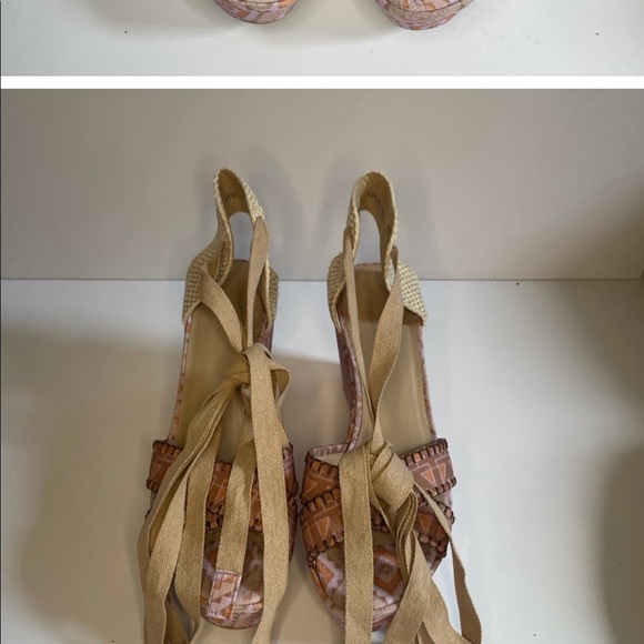 Theodora & Callum Biarritz Wedge Sandals - Picture 7 of 10